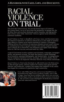 Racial Violence on Trial achterzijde