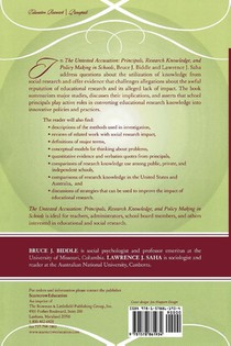 The Untested Accusation achterzijde