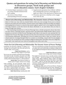 God of Becoming & Relationship Study Guide achterzijde