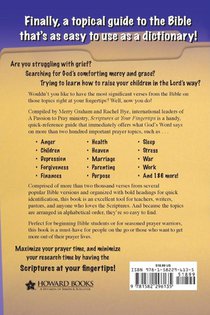 Graham, M: Scriptures at Your Fingertips achterzijde