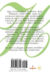Hojas de Hierba achterzijde
