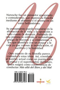 Mas Alla del Bien y del Mal achterzijde