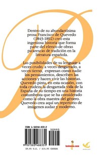 El Buscon achterzijde