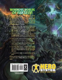 Fantasy Hero 6th Edition achterzijde