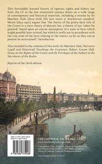 A History of the Foreshore and the Law Relating Thereto achterzijde