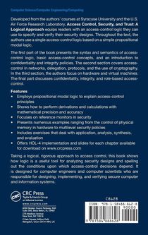 Access Control, Security, and Trust achterzijde
