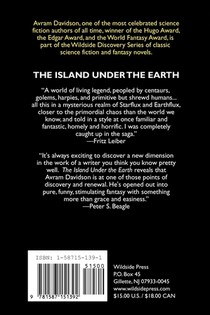The Island Under the Earth achterzijde