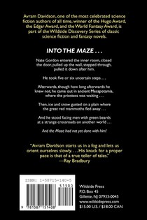 Masters of the Maze achterzijde