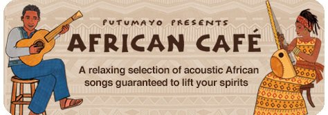 PUTUMAYO PRESENTS*AFRICAN CAFE(CD) achterkant