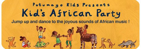 PUTUMAYO KIDS PRESENTS*KIDS AFRICAN PARTY(CD) achterkant