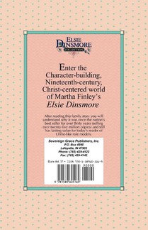 Elsie's Vacation and After Events, Book 17 achterzijde