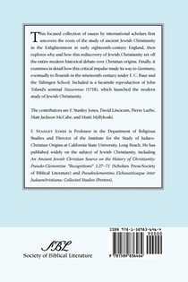 The Rediscovery of Jewish Christianity achterzijde