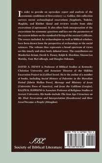 The Galilean Economy in the Time of Jesus achterzijde