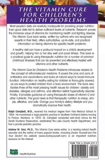 Vitamin Cure for Children's Health Problems achterzijde