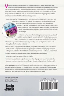 Vitamins and Pregnancy: the Real Story achterzijde