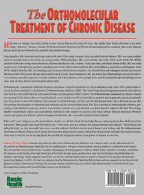 Orthomolecular Treatment of Chronic Disease achterzijde