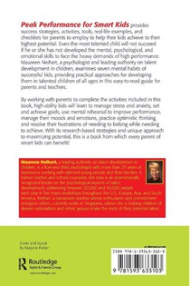 Peak Performance for Smart Kids achterzijde