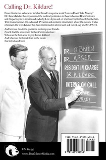 The Dr. Kildare Scrapbook - A Guide to the Radio and Television Series achterzijde