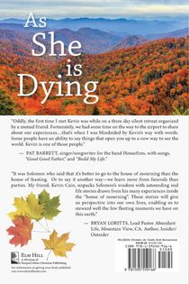 As She Is Dying achterzijde