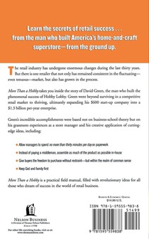 More Than a Hobby achterzijde