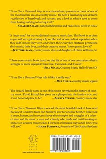 I Love You a Thousand Ways achterzijde