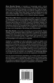 Introduccion a la Antropologia de La Salud, La Enfermedad y Los Sistemas de Cuidados achterzijde