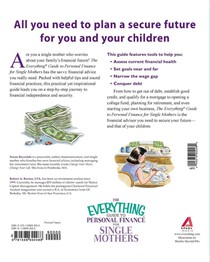 The Everything Guide to Personal Finance for Single Mothers Book achterzijde