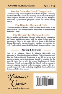 Stories from the Greek Tragedians (Yesterday's Classics) achterzijde