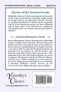 Stories of the Ancient Greeks (Yesterday's Classics) achterzijde