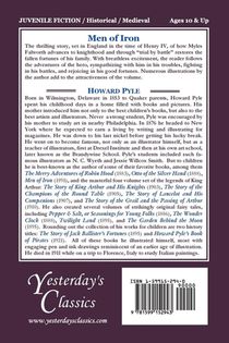 Men of Iron (Yesterday's Classics) achterzijde