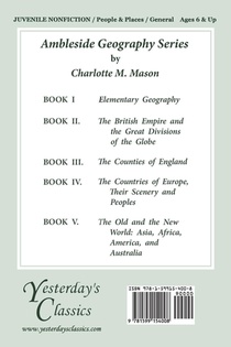Elementary Geography, Book I in the Ambleside Geography Series (Yesterday's Classics) achterzijde