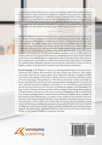 Louisiana Law of Sale and Lease achterzijde