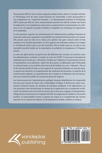 La Neo-Gociation 4-10-10 Pour Les Professionnels de l'Administration Publique achterzijde