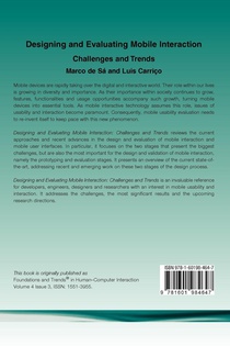 Designing and Evaluating Mobile Interaction achterzijde