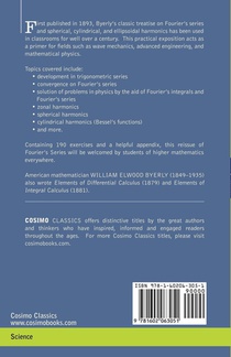 An Elementary Treatise on Fourier's Series and Spherical, Cylindric, and Ellipsoidal Harmonics achterzijde
