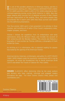 History of the Expedition Under the Command of Lewis and Clark, Vol.1 achterzijde