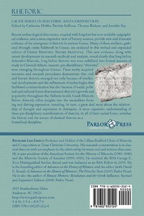 Greek Rhetoric Before Aristotle achterzijde
