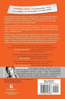 Promesas vacías | Softcover | Empty Promises achterzijde