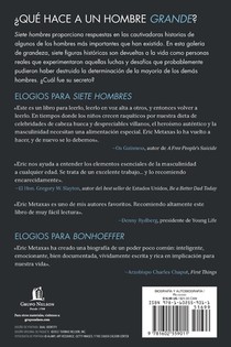 Siete hombres achterzijde