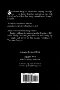 The Adventures of Buster Bear by Thornton Burgess, Fiction, Animals, Fantasy & Magic achterzijde