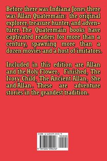 The Treasury of Allan Quatermain Vol II achterzijde