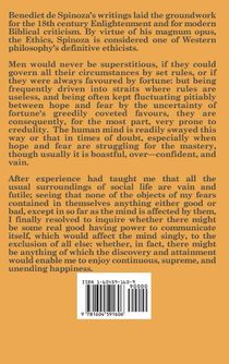 The Benedict de Spinoza Reader achterzijde