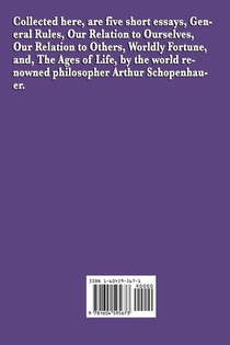 Counsels and Maxims achterzijde