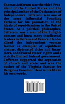 Autobiography of Thomas Jefferson achterzijde