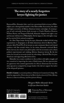 Raymond Pace Alexander achterzijde