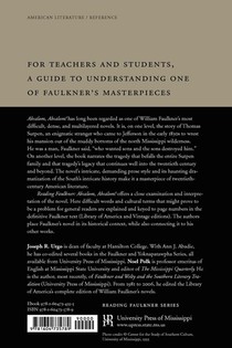 Reading Faulkner achterzijde