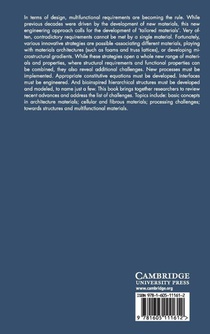 Architectured Multifunctional Materials: Volume 1188 achterzijde