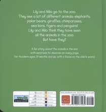 Going to the Zoo with Lily and Milo achterzijde