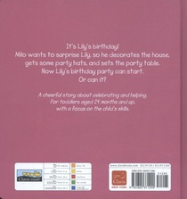 Having a Party With Lily and Milo achterzijde