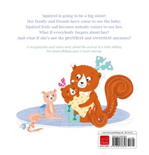 Squirrel Is Going to Be a Big Sister achterzijde